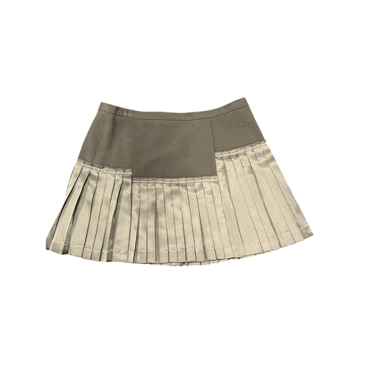 bcbg y2k pleated mini skirt sz 4